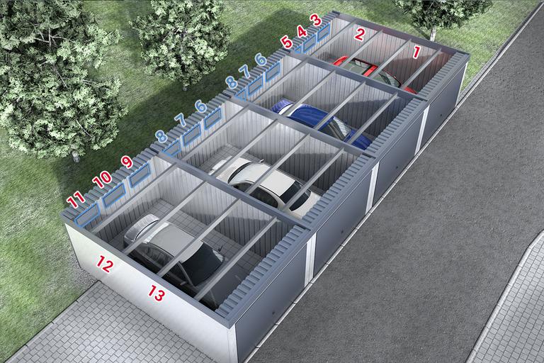 Garagenanlage | Reihengarage | Garagenhof hier günstig kaufen